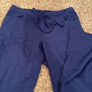 Greys anatomy navy large scrub pants